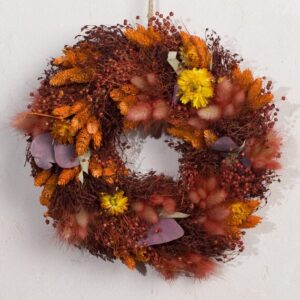 Autumn Harvest Dried Wreath